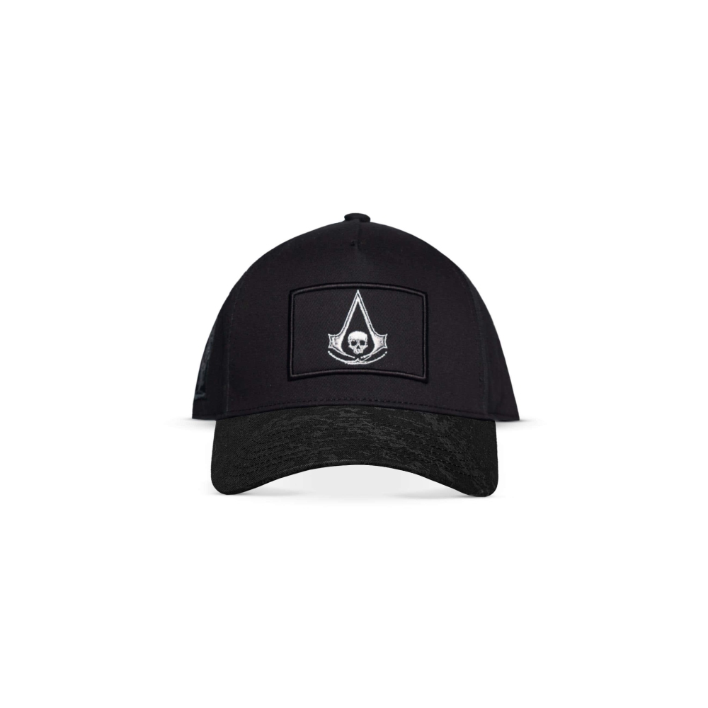 Assassin's Creed - Assassin's Creed Black Flag Logo Verstelbare pet - Zwart